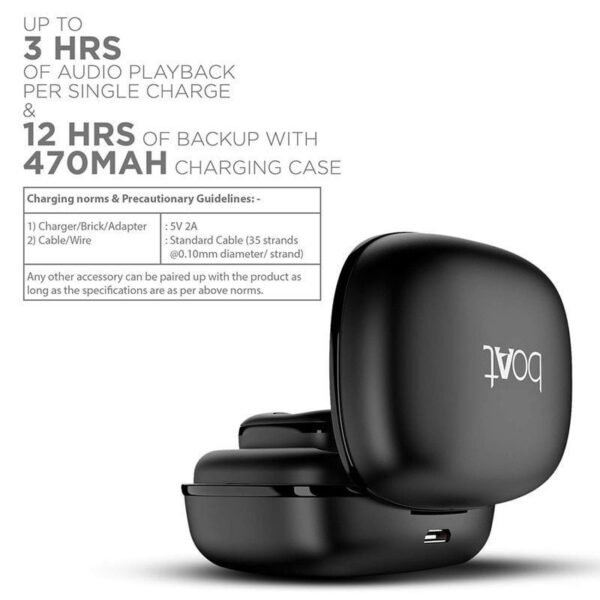 Boat Air dopes Clone 203 In-Ear Truly Wireless Earbuds - Image 5