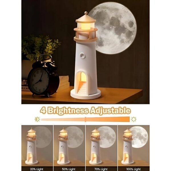 Moon Lighthouse Projector Night Light - Image 6