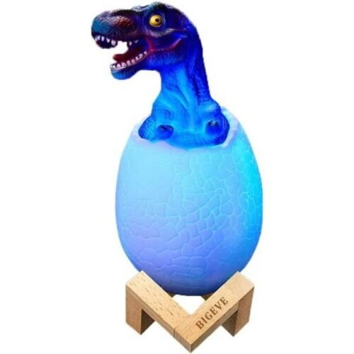3D Dinosaur Lamp Light, Remote...