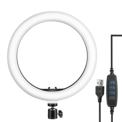 LED Ring Light with 3 Color...