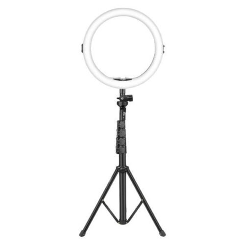 Ring Light with Tripod Stand DRL 12C Professional 10-Inch LED