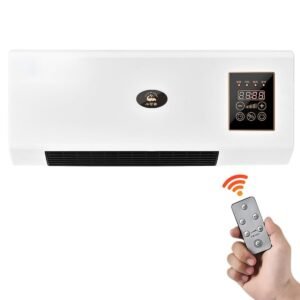 Air Conditioner with Remote Cooling & Heating, Small Wall-Mounted for Indoor Usage