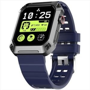 Ambrane Wise Stud Smartwatch with IP68, Sp02 Tracking
