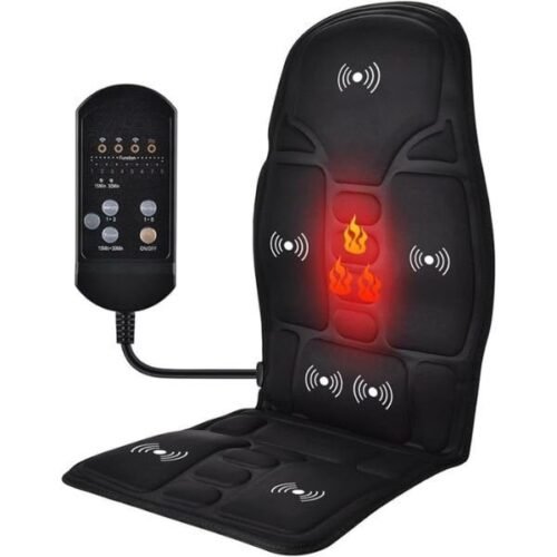 Back Massager for Back Pains, with Heat for Chair or Home Couch