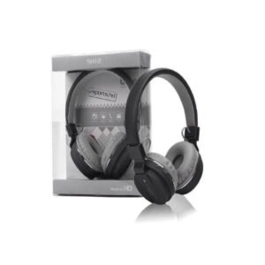 SH-12 Bluetooth headphone with SD Card Slot (Black)